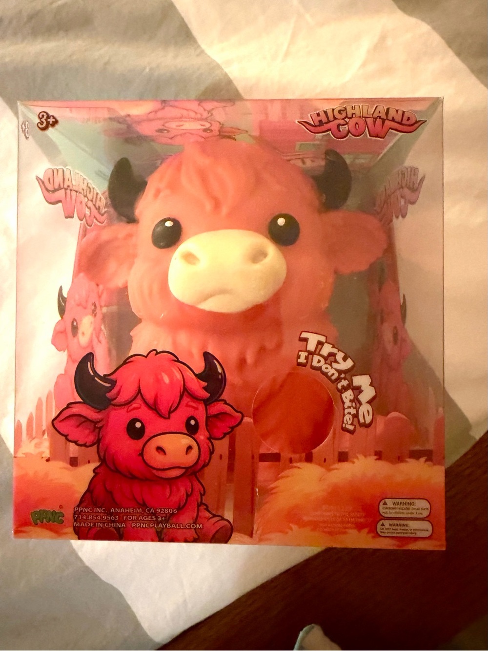 Highland cow Squishy Toy
